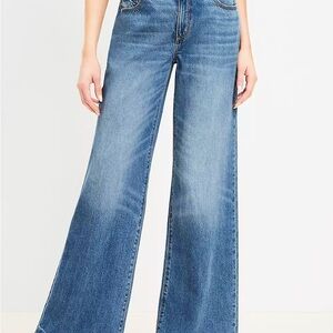 LOFT Wide Leg Jeans
